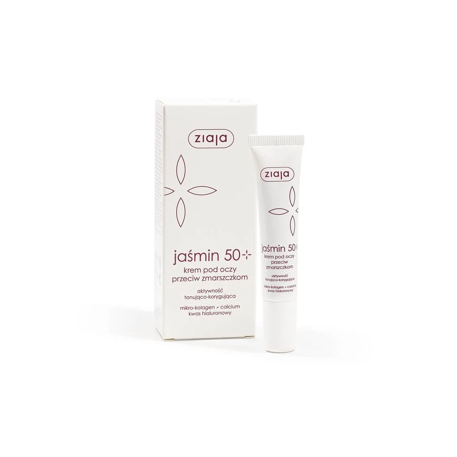 Ziaja Jasmijn Anti-rimpel oog- en ooglidcrème 50+, 15ml