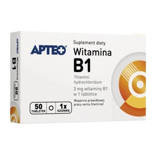 Apteo Vitamin B1 3mg, 50 Tabletten