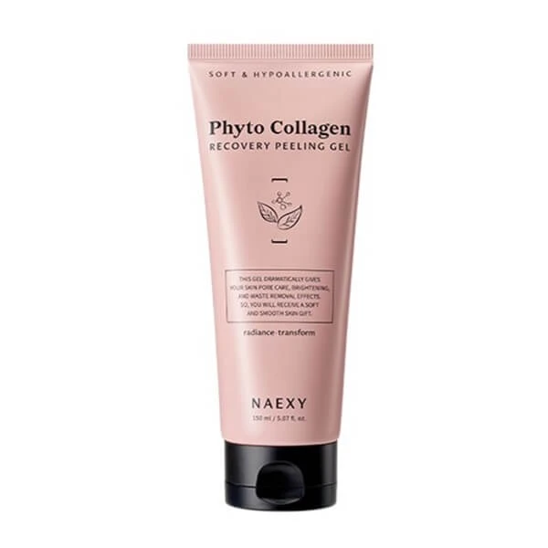 Naexy Phyto Collageen Herstel Peeling Gel Gezichtsscrub, 150 ml