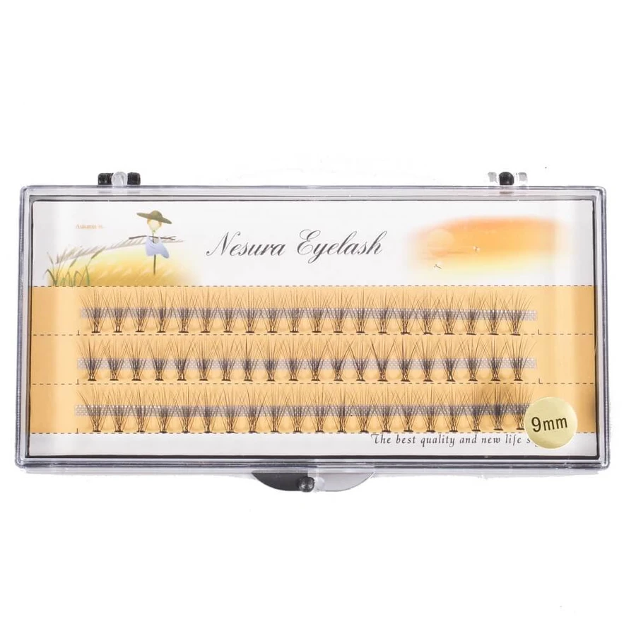 Sunone Nesura premium wimpertouwtjes 9mm, 60 stuks