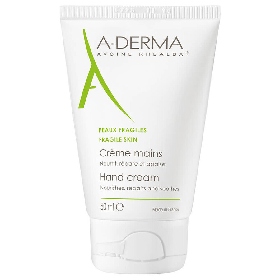 Crema de manos A-Derma, 50 ml