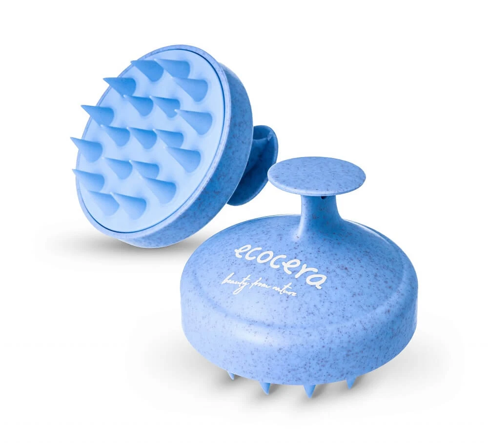 Ecocera Medi Hoofdhuidborstel Blauw