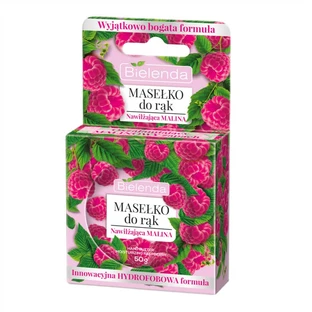 Bielenda Feuchtigkeitsspendende Himbeer-Handbutter, 50 g