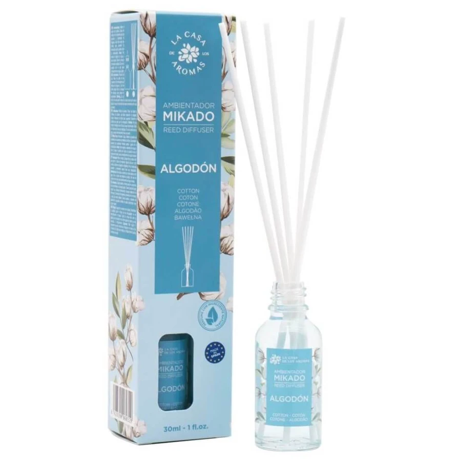La Casa de los Aromas Mikado Katoen Geurstokjes, 30 ml