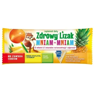 Gezonde lolly met vitamine C en D voor tanden, botten en immuniteit, citroen, 1 stuk