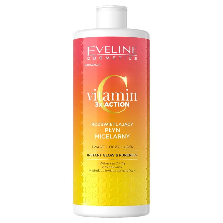 Eveline Vitamine C 3x Actie Verhelderende Micellaire Lotion, 500 ml