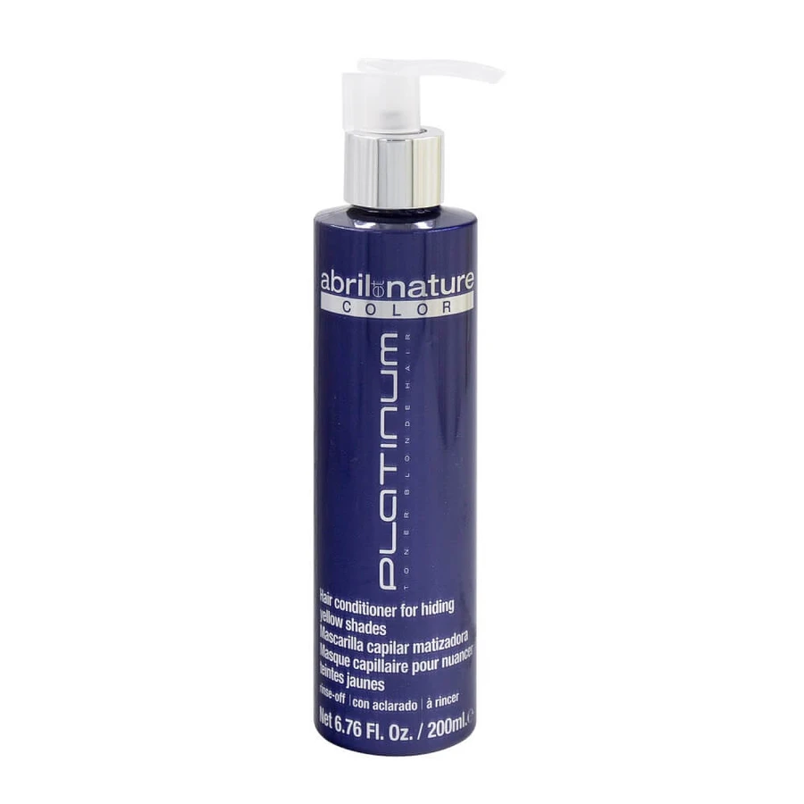 Abril et nature Hair conditioner to normalize yellow tint, 200 ml