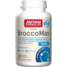 BroccoMax 385 mg Jarrow Formulas, 60 capsules, Secom