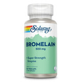 Bromelain 500mg Solaray, 30 capsules, Secom