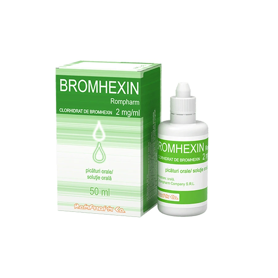 Bromhexin 0,2%, Lösung, 50 ml, Rompharm