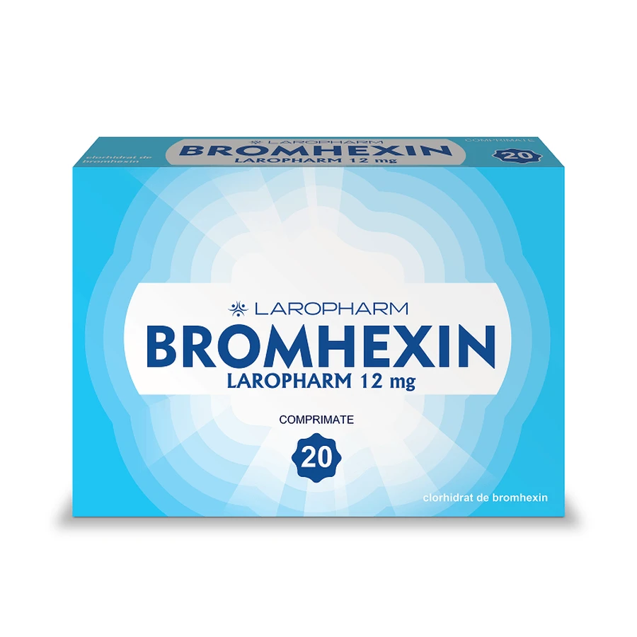 Bromhexin 12 mg, 20 Tabletten, Laropharm