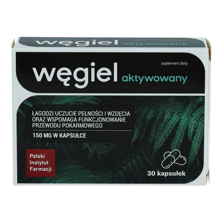 Aktivierte Holzkohle, 30 Kapseln