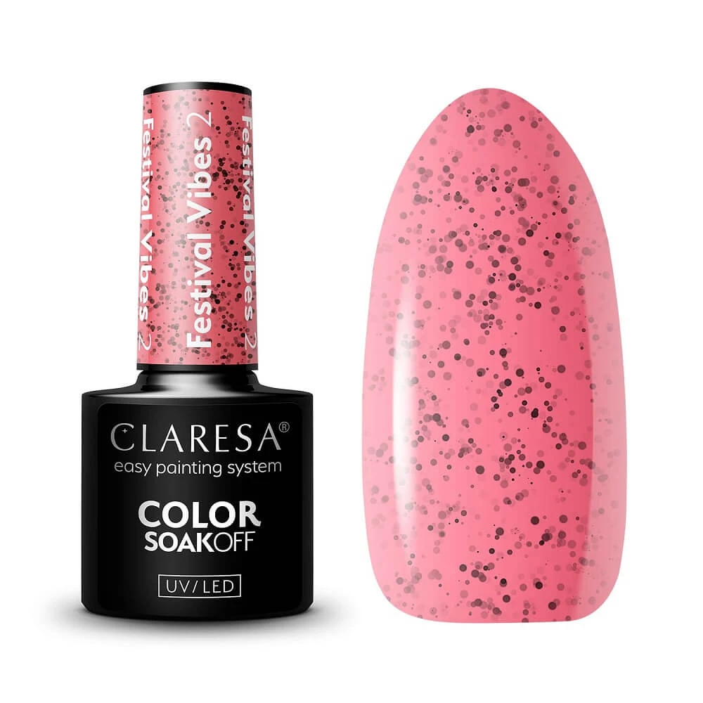 Claresa Soak Off UV/LED Festival Vibes Hybride Lak 2, 5 g