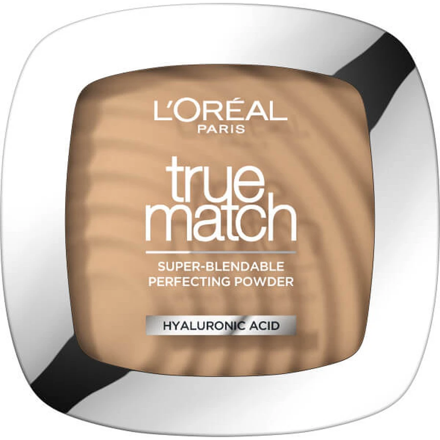 L Oreal Paris True Match matterend gezichtspoeder 3W warme ondertoon, 9 g