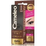 Crema para cejas Cameleo, Marrón 4.0, 15 ml, Delia Cosmetics