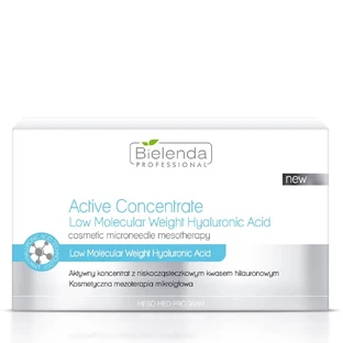 Bielenda Actief concentraat met laagmoleculair hyaluronzuur, 10 x 3 ml