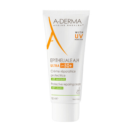 A-Derma Epithelial Ah Ultra Beschermende Herstelcrème Spf 50+ 100 ml