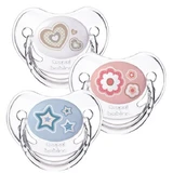 Canpol, fopspeen, siliconen bijtring, rond, 6-18m, Newborn Baby 22/563, 1 stuk