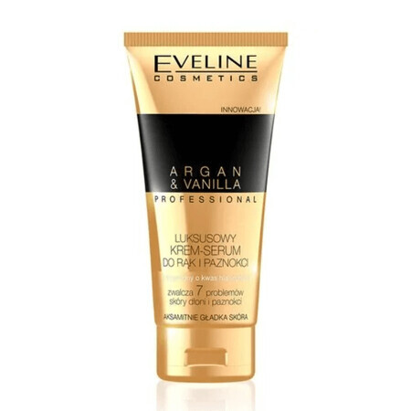 Crema mani+siero con argan e vaniglia, 100 ml, Eveline