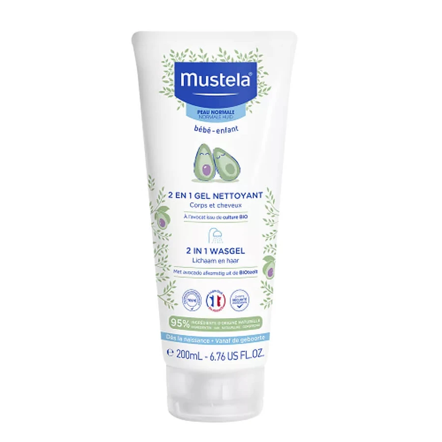 Gel nettoyant 2 en 1 pour enfants, 200 ml