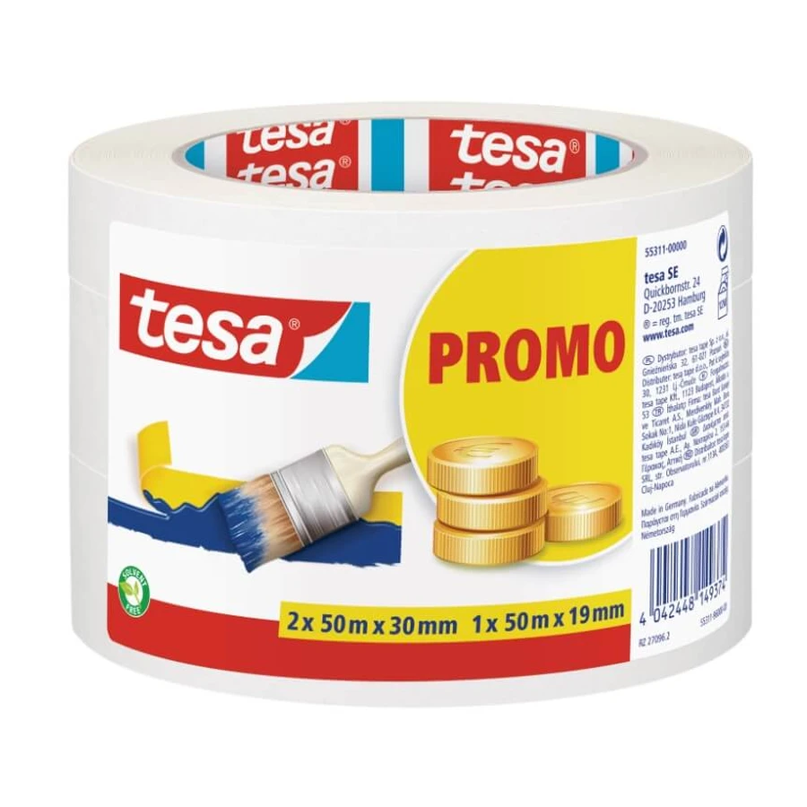 Tesa painter's tape, 3 pieces