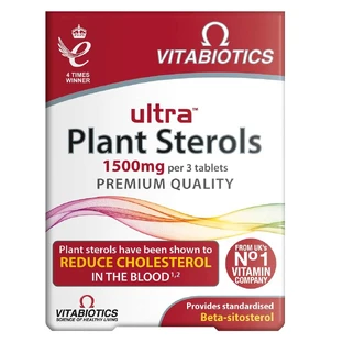 Vitabiotics Ultra Plantensterolen 500mg, 30 tabletten