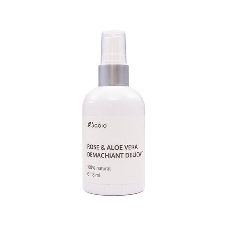 Delicate Cleanser met Rozen en Aloë Vera, 118 ml, Sabio