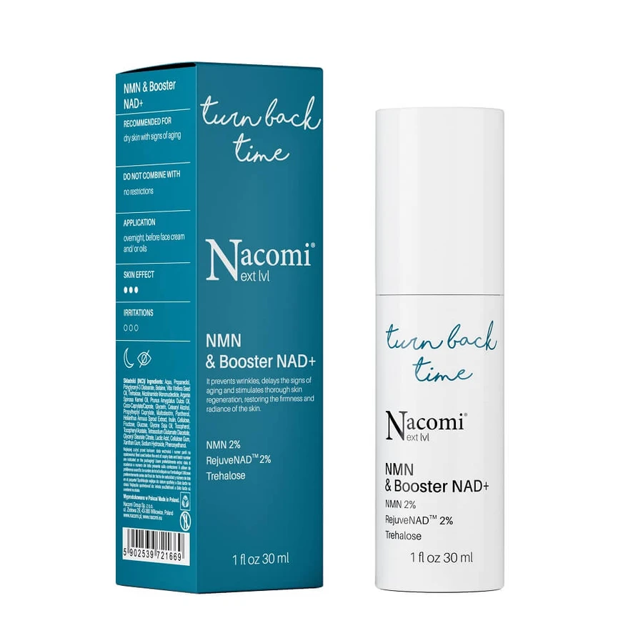 Nacomi Next Level NMN amp; NAD+ Booster, 30 ml