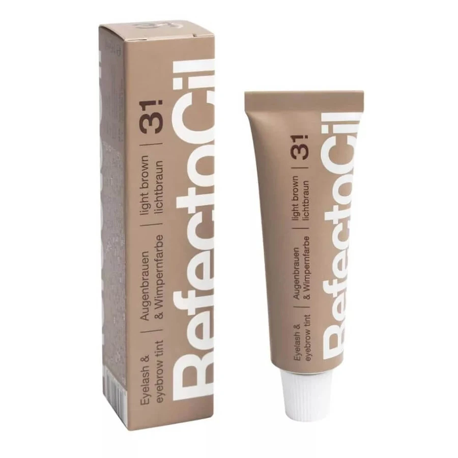 Refectocil Henna voor wenkbrauwen en wimpers 3.1 Lichtbruin, 15 ml