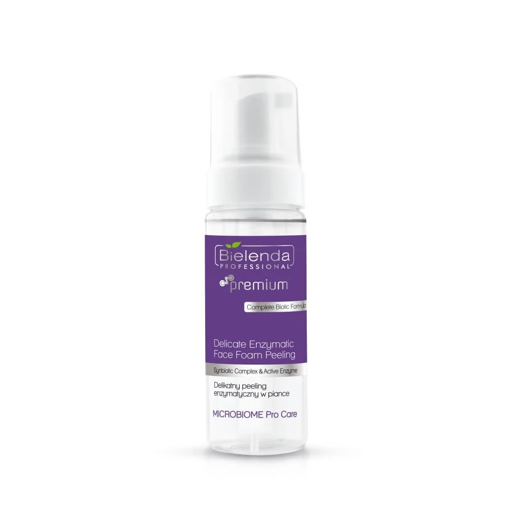 Bielenda Microbiome Enzymatische peeling in schuim, 160 ml
