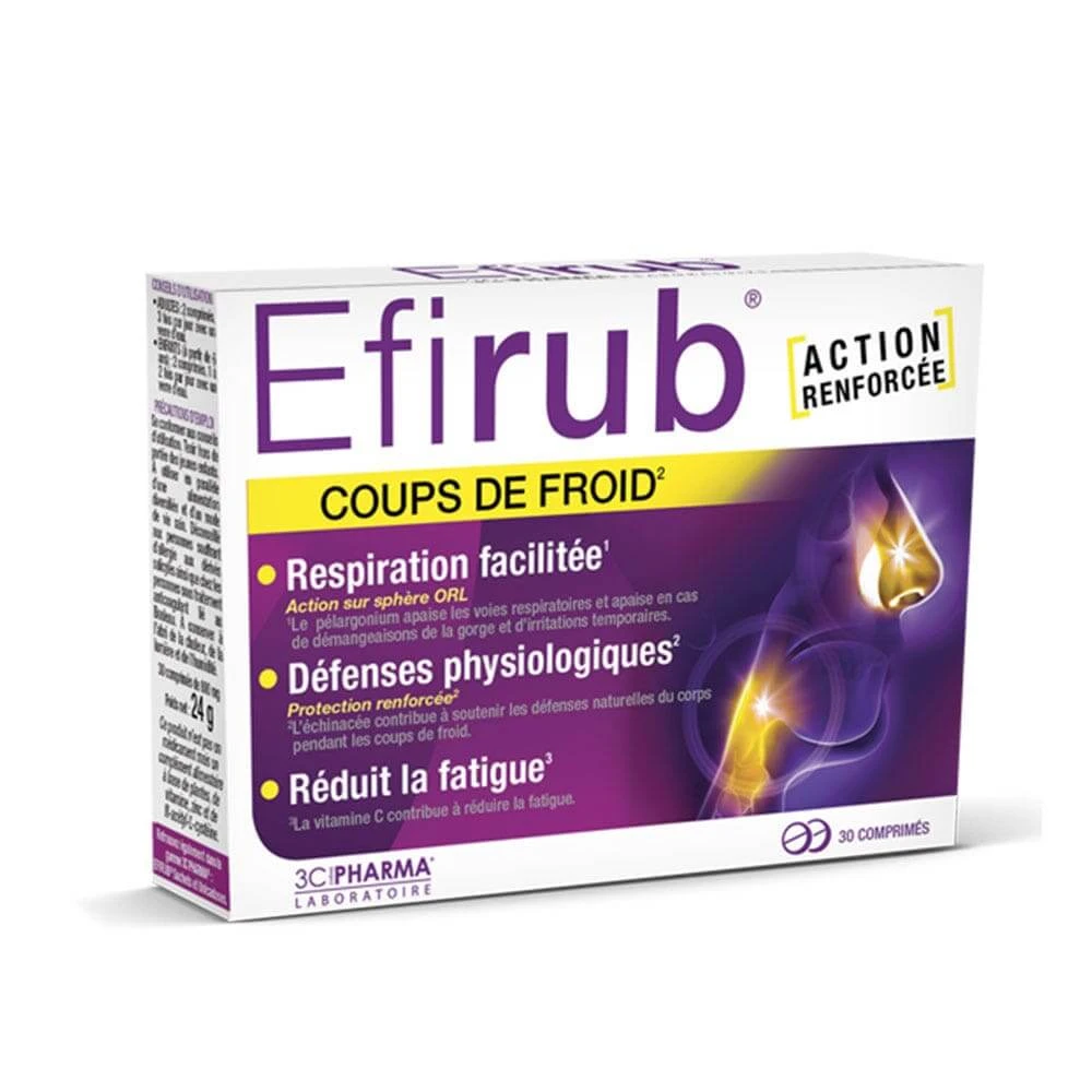 EFIRUB® Ontwaak uit de kou 30 tabletten 3C Pharma
