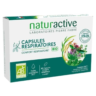 Naturactive Capsules Respiratoires Bio agli Oli essenziali 30 capsules