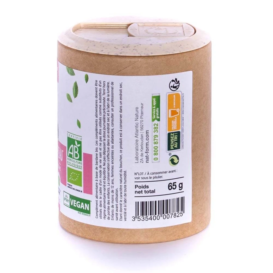 Nat&Form ORGANIC BARDEN 200 Capsules