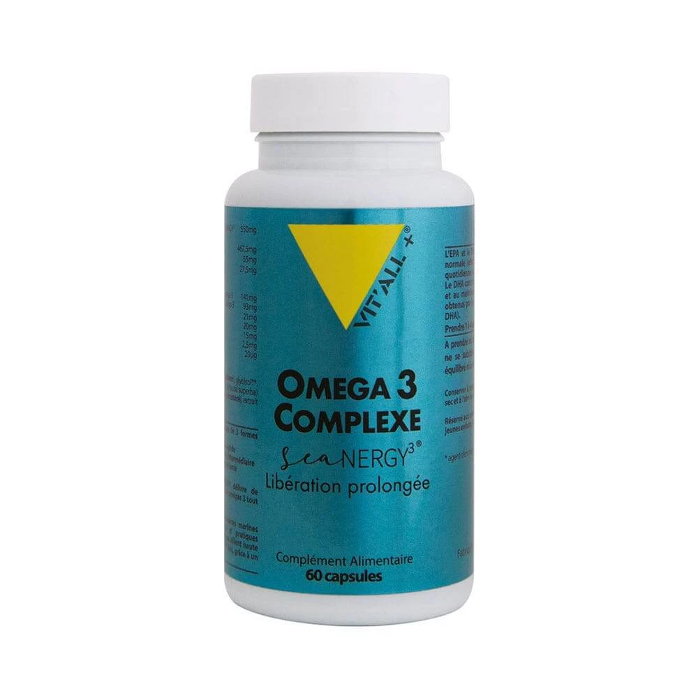 Vit'All+ SeaNergy3 Omega 3-complex 60 capsules