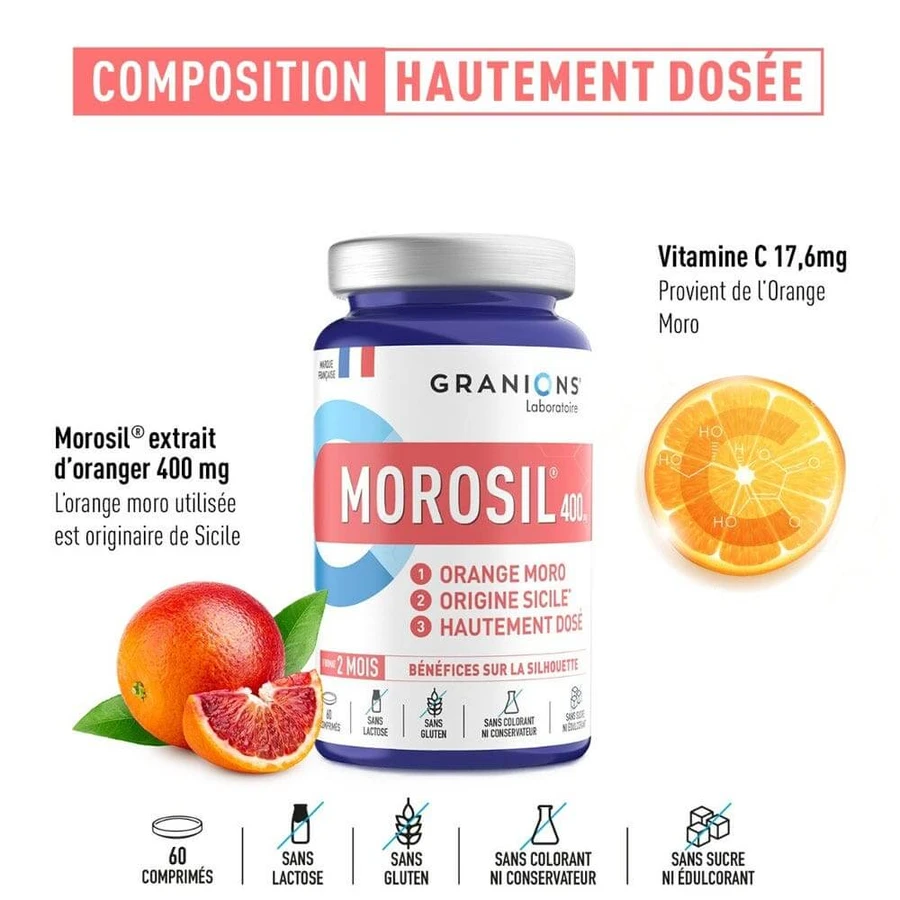Granions Morosil 400 mg 60 Tabletten