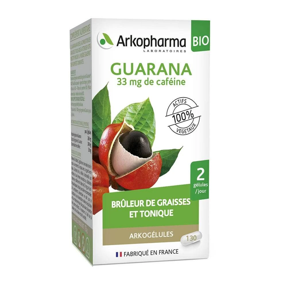 Arkopharma Arkocapsule Bio Guarana 130 Gelule