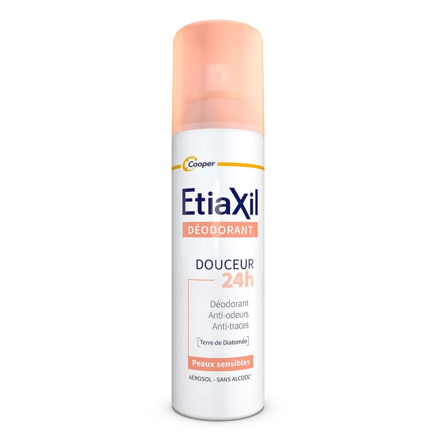 Etiaxil Deodorant Spray Delicaat zonder aluminium 48 uur Gevoelige Huid 2x150ml
