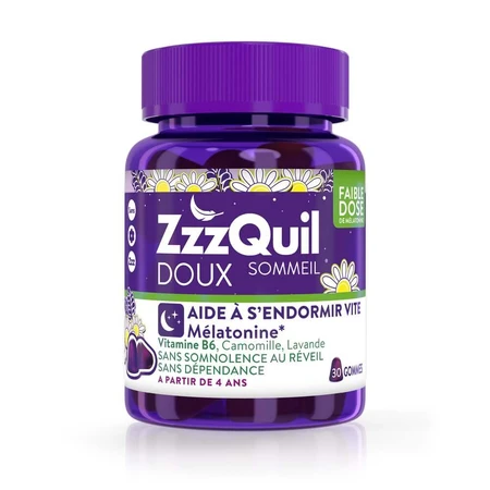 ZzzQuil Dulce Sueño Bayas 30 chicles