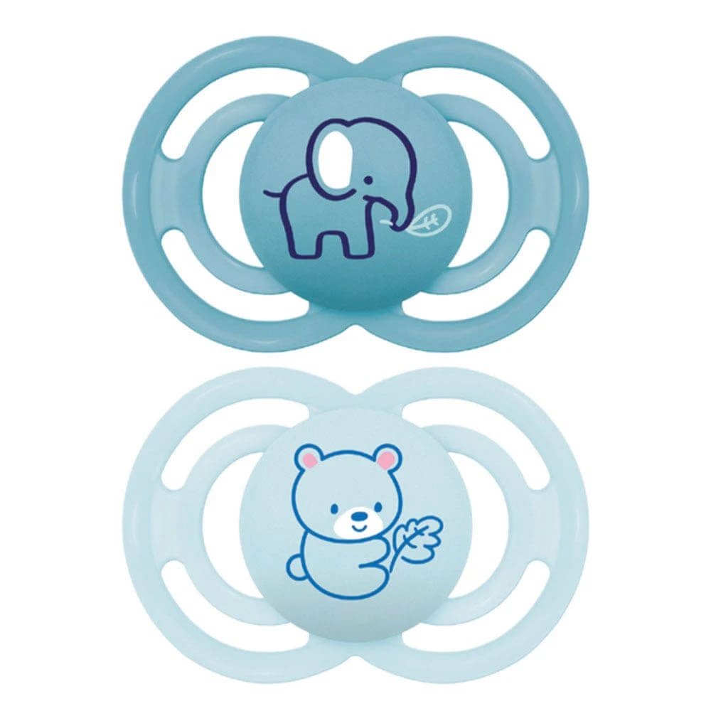 Mam Perfect Animals Symmetrische fopspeen vanaf 18 maanden Plus x2