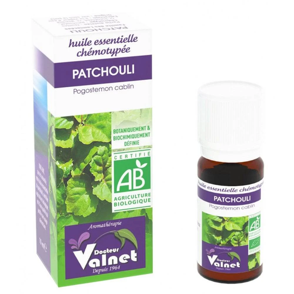 Dr. Valnet biologische patchoeli etherische olie 10ml