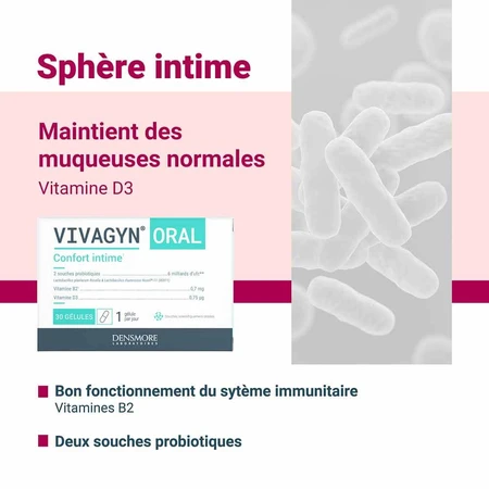 Densmore Vivagyn Intimate Comfort Probiotic 30 Kapseln