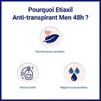 Etiaxil Deodorant Spray 48 hours men without aluminum 150 ml