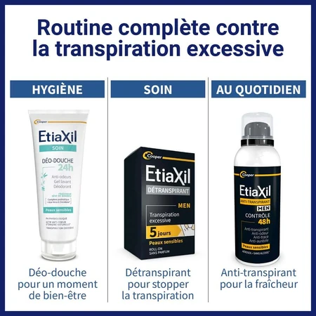 Etiaxil Deodorant Spray 48 hours men without aluminum 150 ml