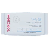 Topicrem Newborn Lingettes nettoyantes Visage Mains & Siège 60 lingettes compostables