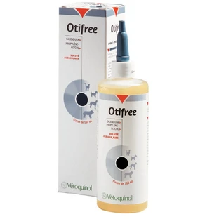 Vetoquinol OTIFREE External ear cleaning solution 160 ml