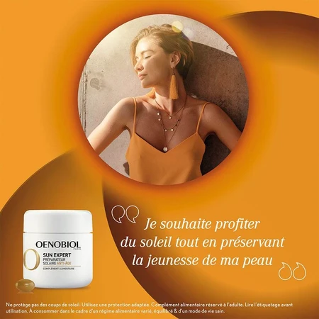 Oenobiol Sun Expert Anti-Aging Solar Heat Pump 2x30 Capsules