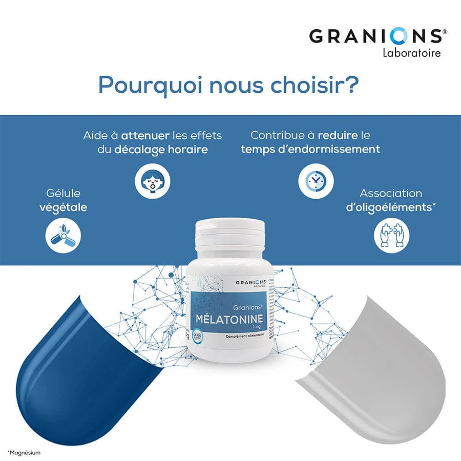Granions Melatonina 60 Gránulos