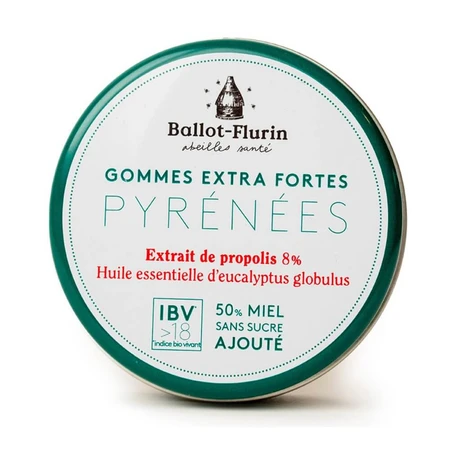 Ballot-Flurin Eukalyptus Extra Stark Pyrenäengummi 50% Honig 30g