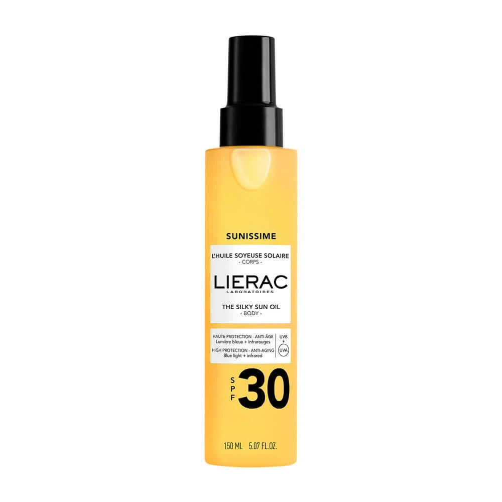 Lierac Sunissime Zijdezachte Zonneolie SPF30 Lichaam 150 ml
