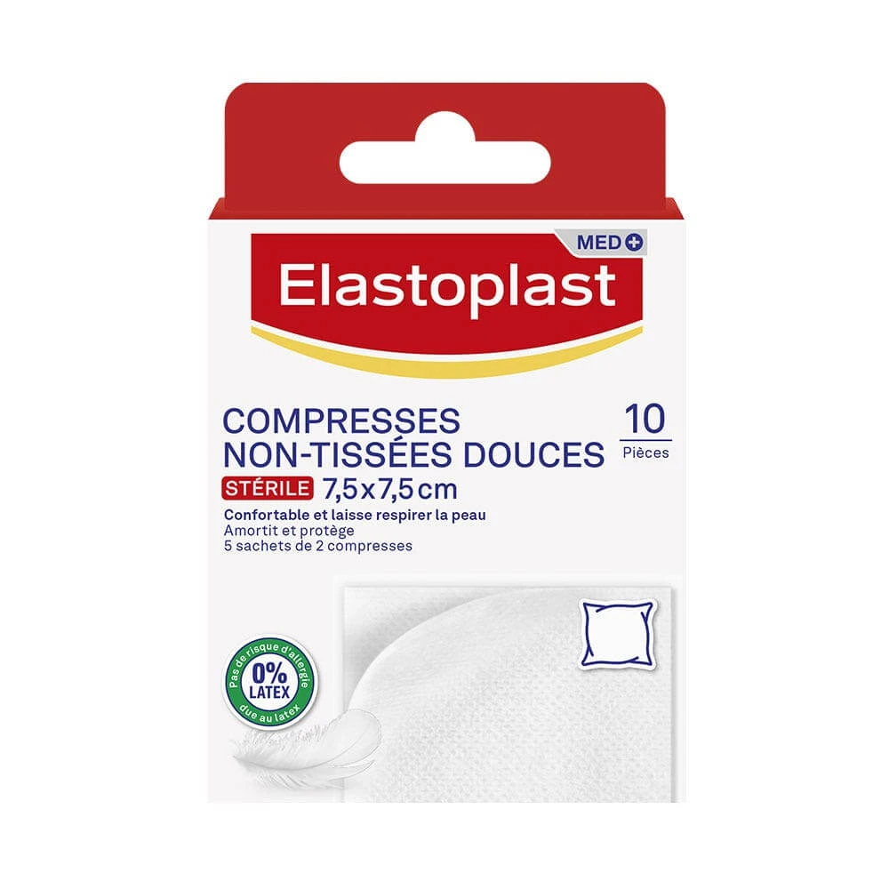 Elastoplast Eerste Hulp Zacht vlies 10 tabletten